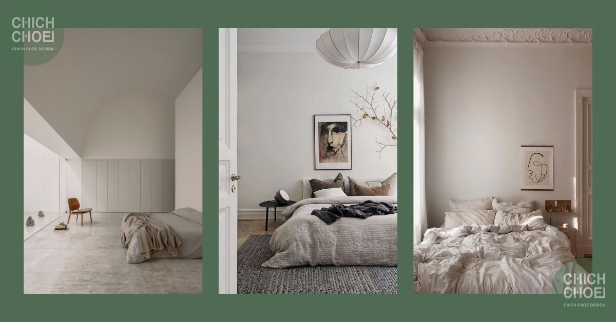 Màu trắng chủ đạo