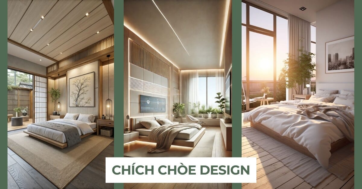 Cải tạo phòng ngủ phong cách tối giản