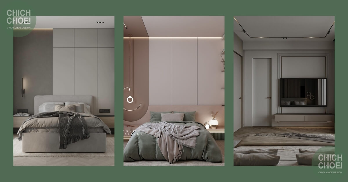 Cải tạo phòng ngủ phong cách tối giản