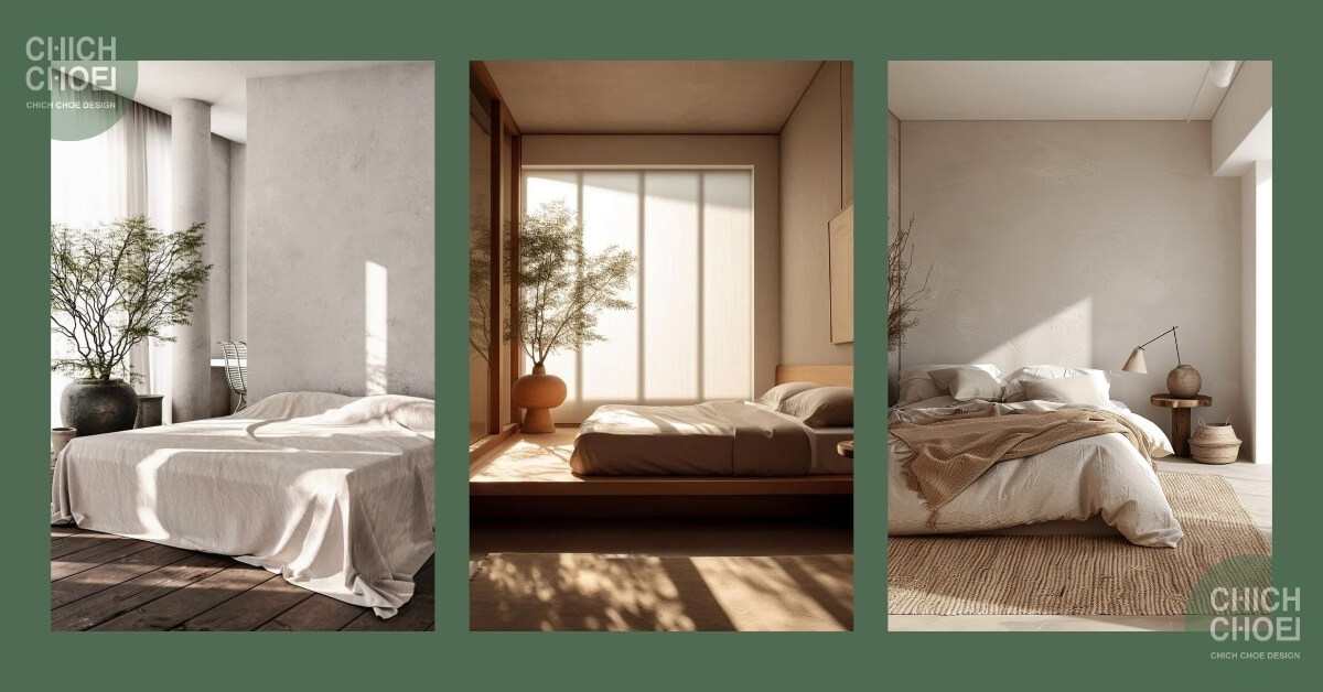 Cải tạo phòng ngủ phong cách tối giản
