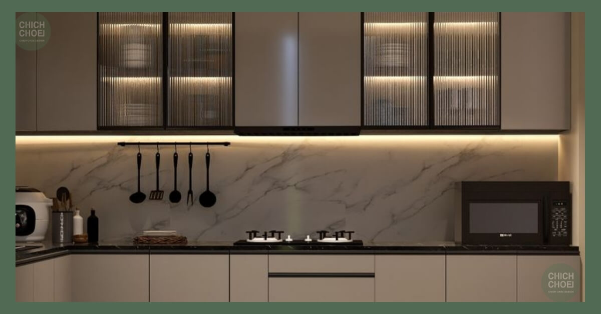 Phòng bếp hiện đại - Phong cách đơn giản