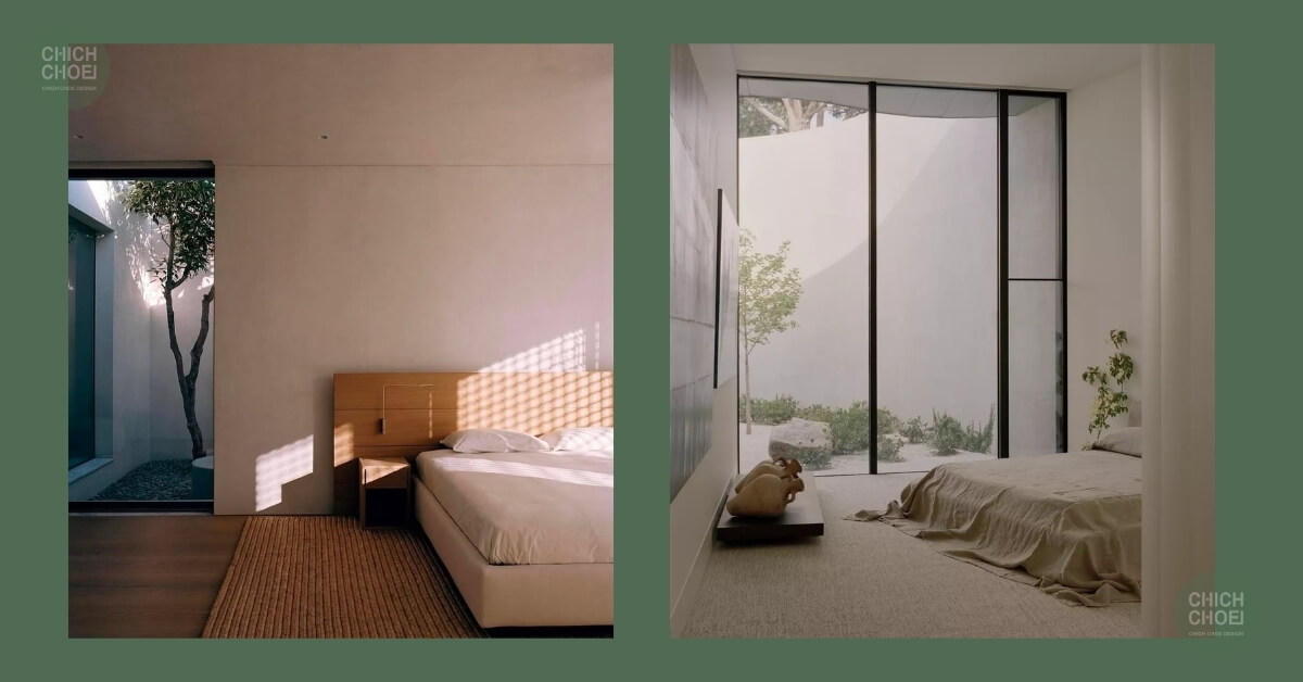 Màu trắng chủ đạo