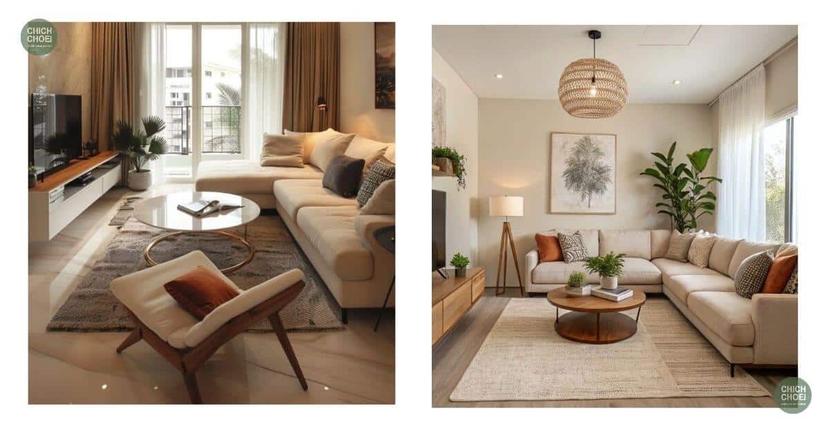 Mẫu tham khảo cải tạo phòng khách nhà cấp 4